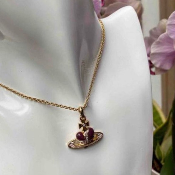 Vivienne Westwood Gold Orb Necklace - Picture 3 of 4